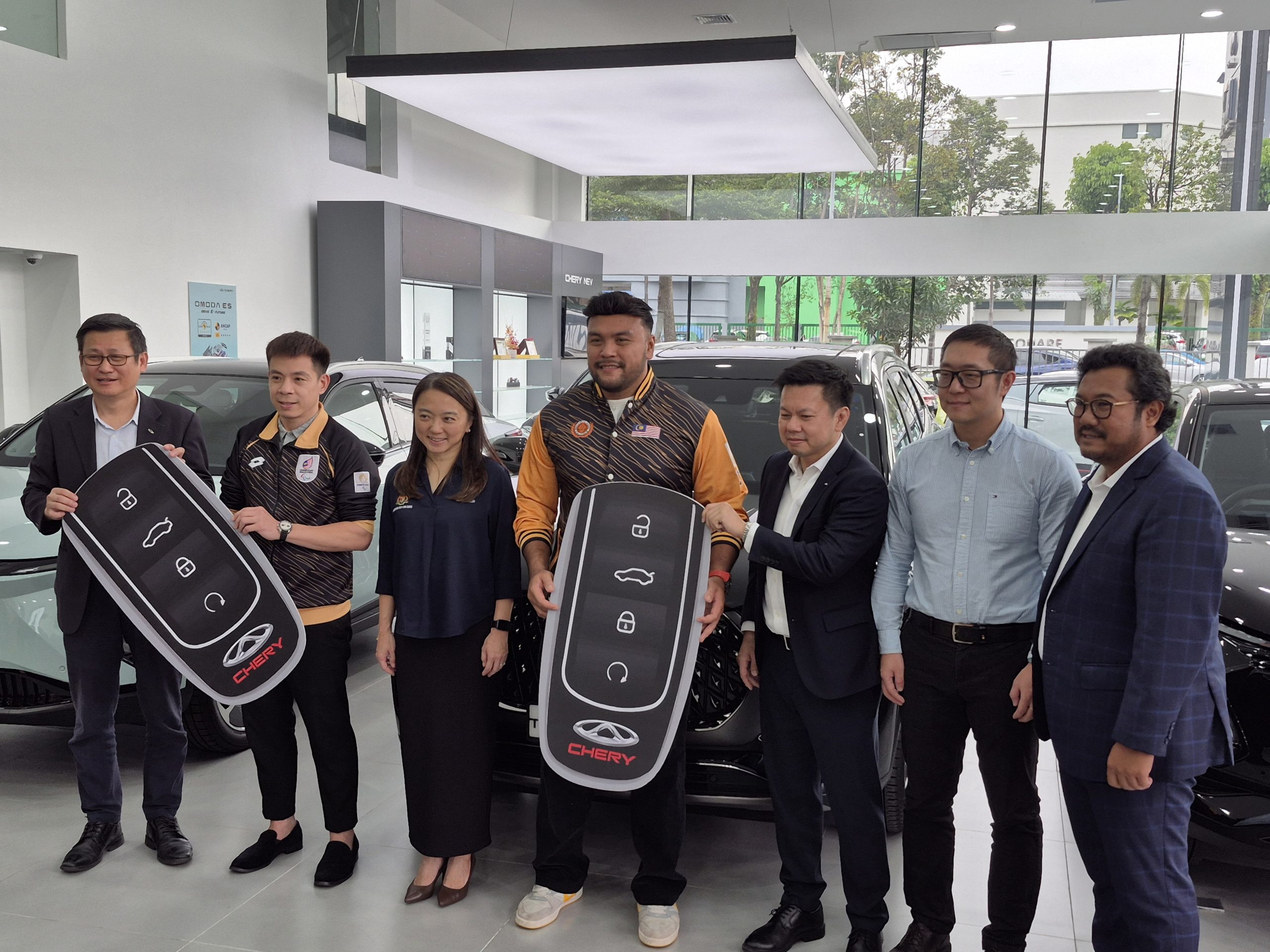 Chery Beri Diskaun 50% Kepada Pemenang Emas Paralimpik Beli SUV