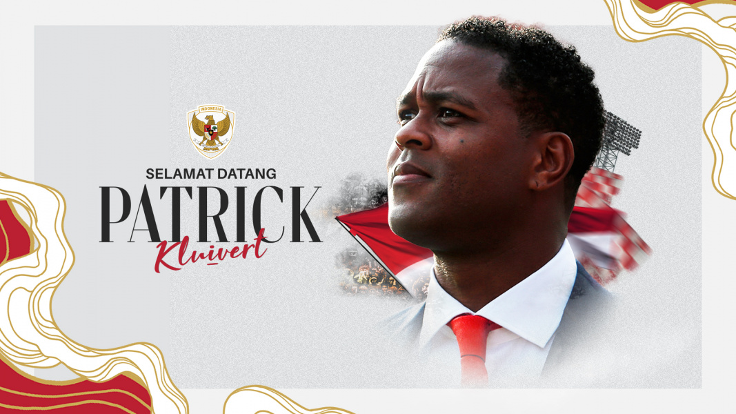 Patrick Kluivert Ketua Jurulatih Skuad Kebangsaan Indonesia – Kontrak 2 Tahun