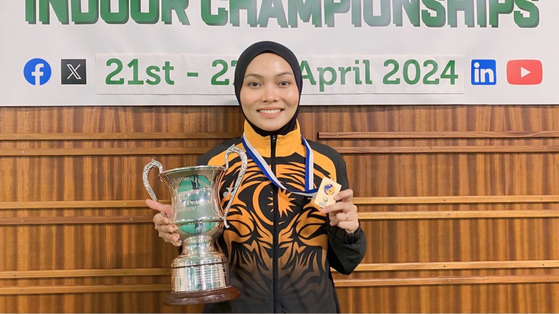 Ranking WBS: Nor Farah Ain Muncul Atlet Boling Padang No.1 Dunia