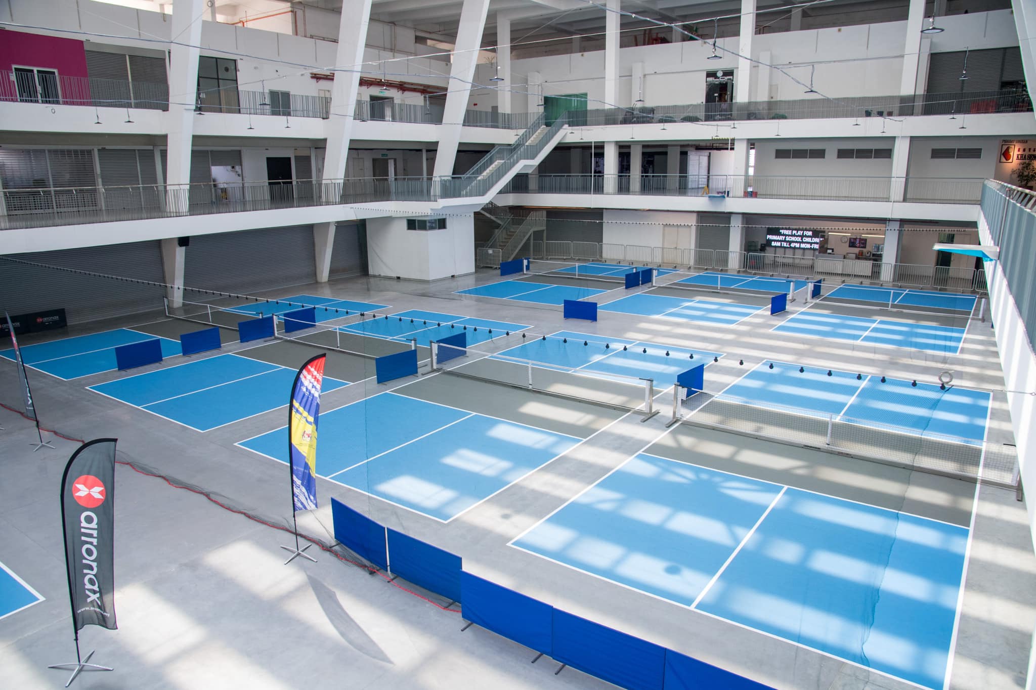Gelanggang Pickleball Percuma Untuk Pelajar Sekolah Rendah Di KWC Fashion Mall