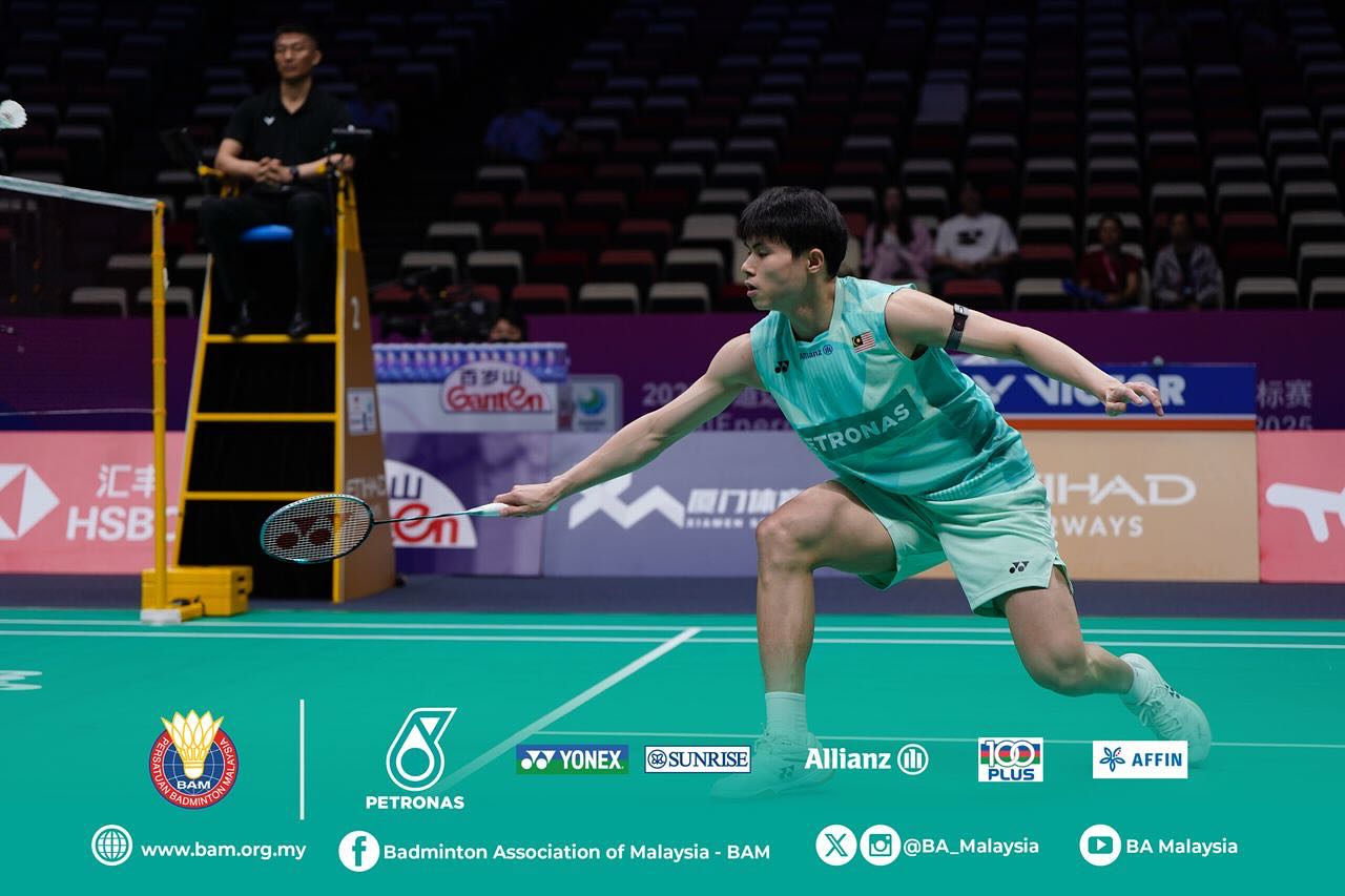 Terbuka India: Justin, Jun Hao Tersingkir