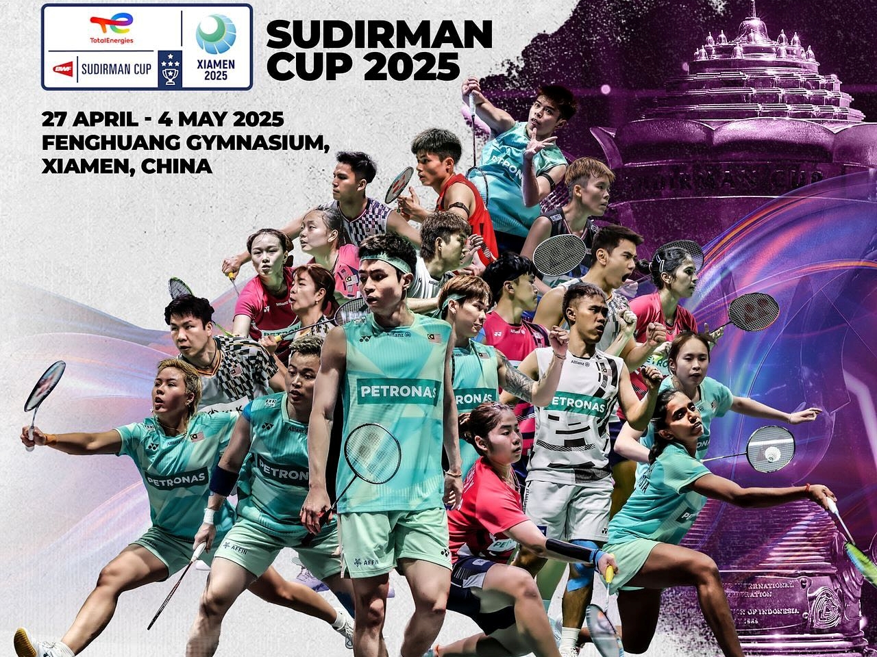 Piala Sudirman 2025: Malaysia Turut Senaraikan Chen Tang Jie, Toh Ee Wei