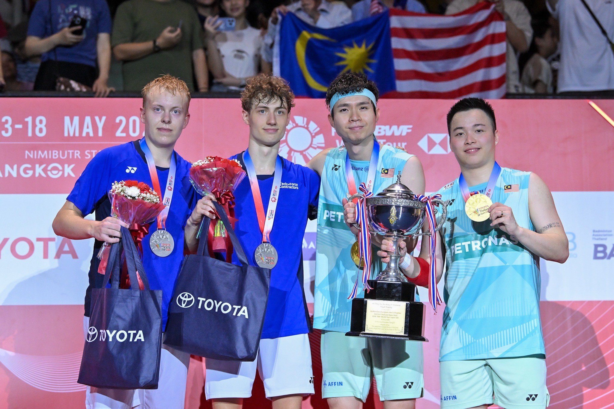 Kemarau 16 Tahun Berakhir, Aaron-Wooi Yik Juarai Terbuka Thailand 2025