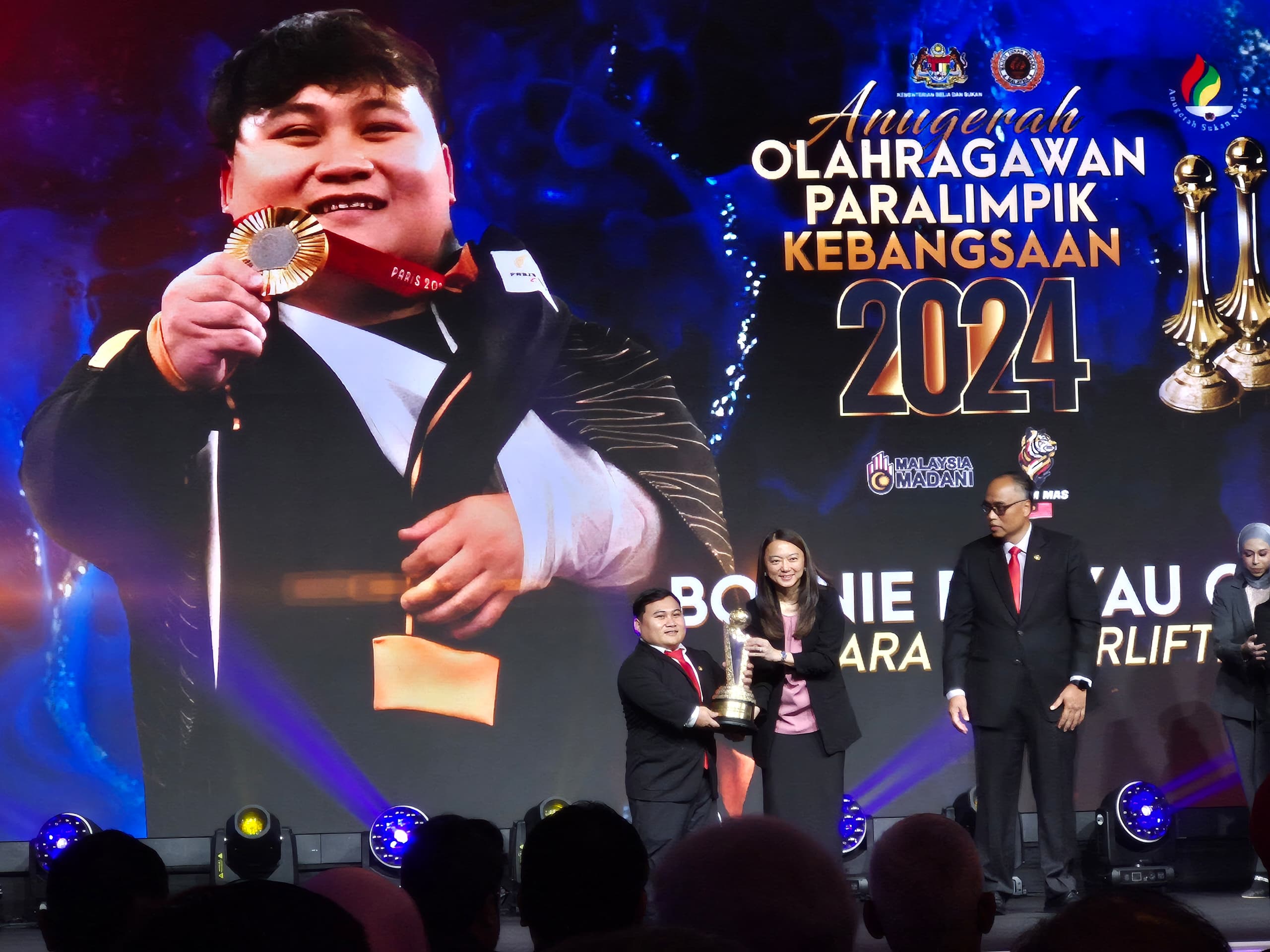 ASN 2024: Bonnie, Hasmunirah Rangkul Gelaran Olahragawan & Olahragawati Paralimpik