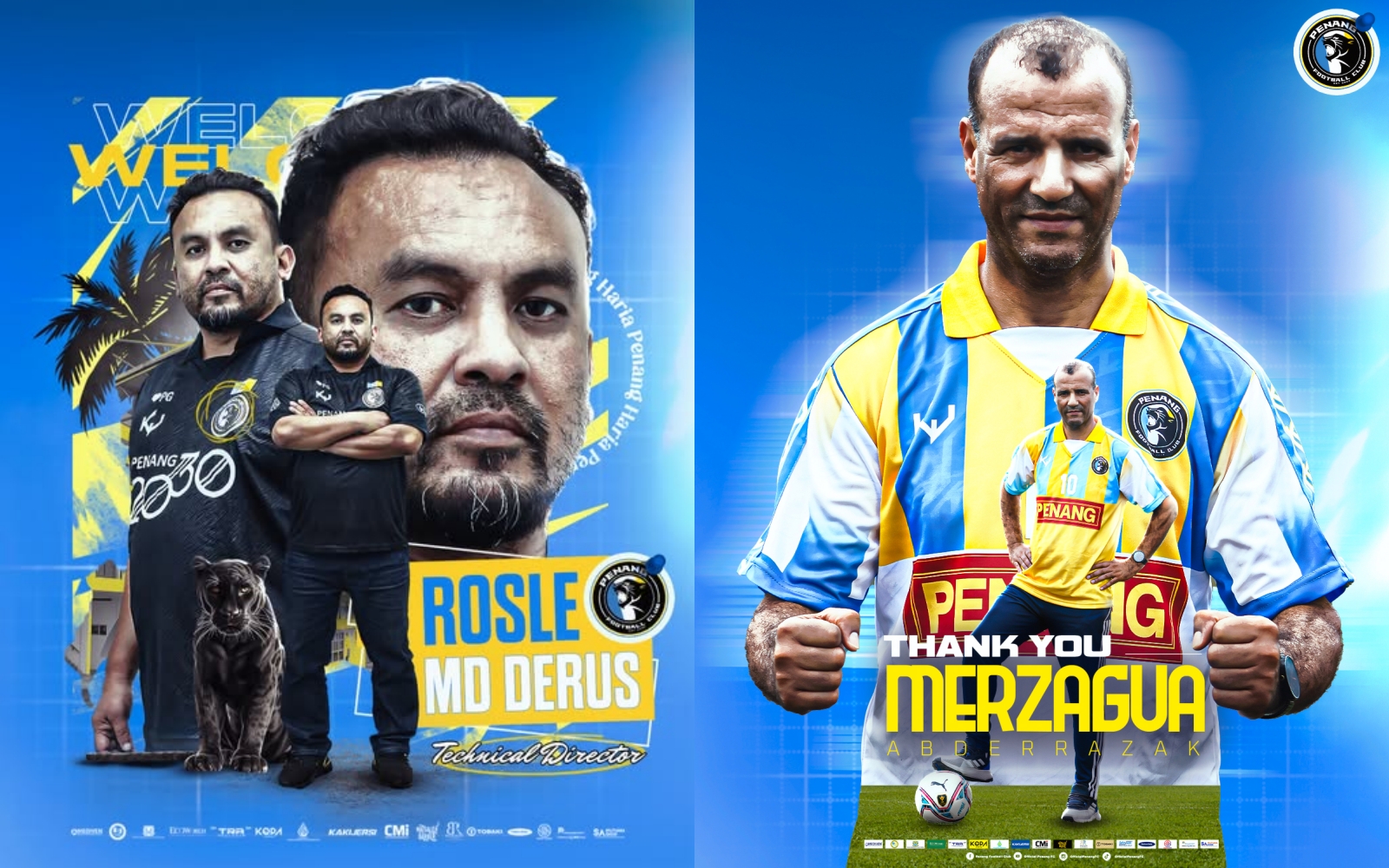 Penang FC Lantik Rosle Md Derus Ganti Merzagua Sebagai Pengarah Teknikal