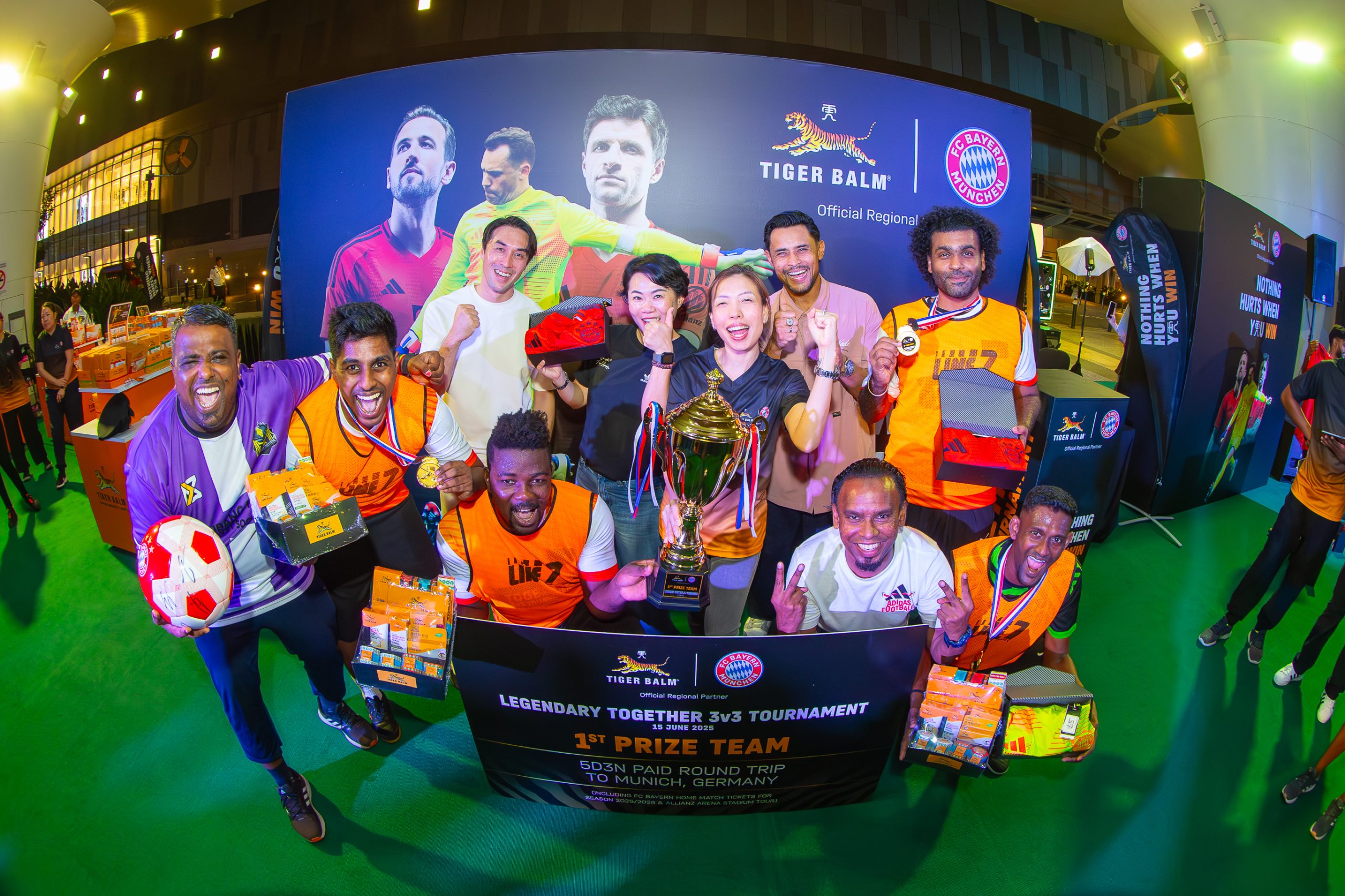 Potrero FT Menang Kejohanan 3×3, Bolot Tiket Saksikan Bayern Munich Di Allianz Arena