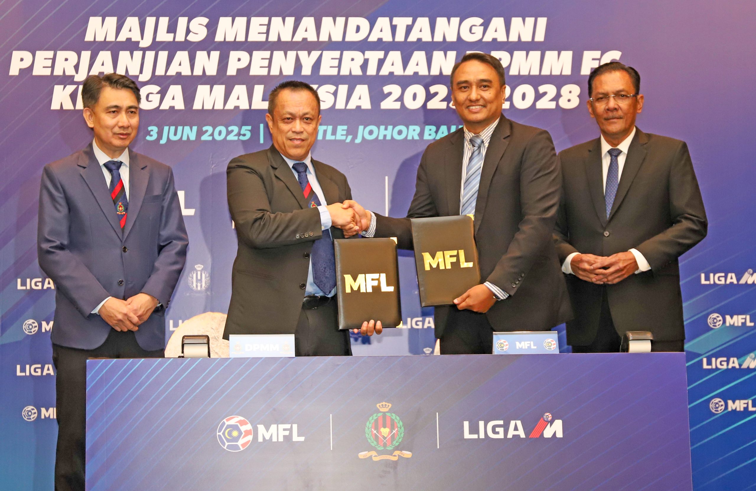 DPMM FC Tandatangan Perjanjian Penyertaan Liga Malaysia Selama 3 Musim