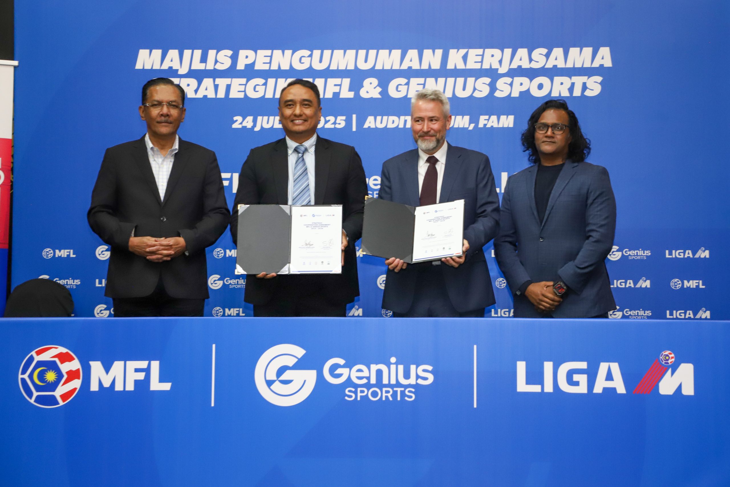 MFL, Genius Sports Perbaharui Kerjasama Hingga Musim 2029-2030