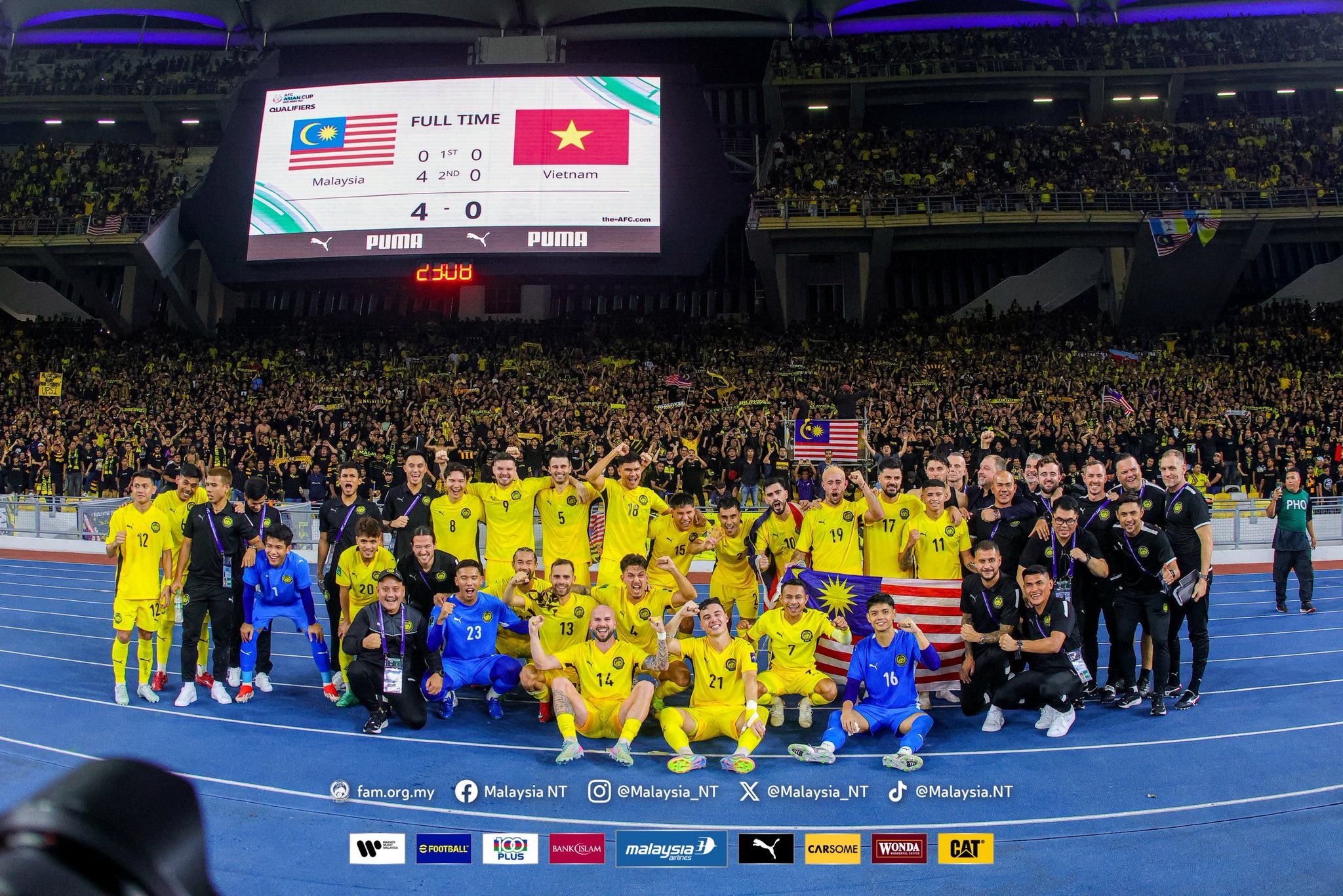 Ranking FIFA: Malaysia Jejak Tangga 125 Dunia Selepas 19 Tahun