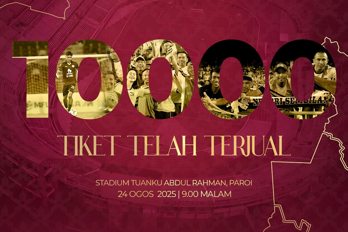 Negeri Sembilan FC vs Selangor FC – 10,000 Tiket Telah Terjual