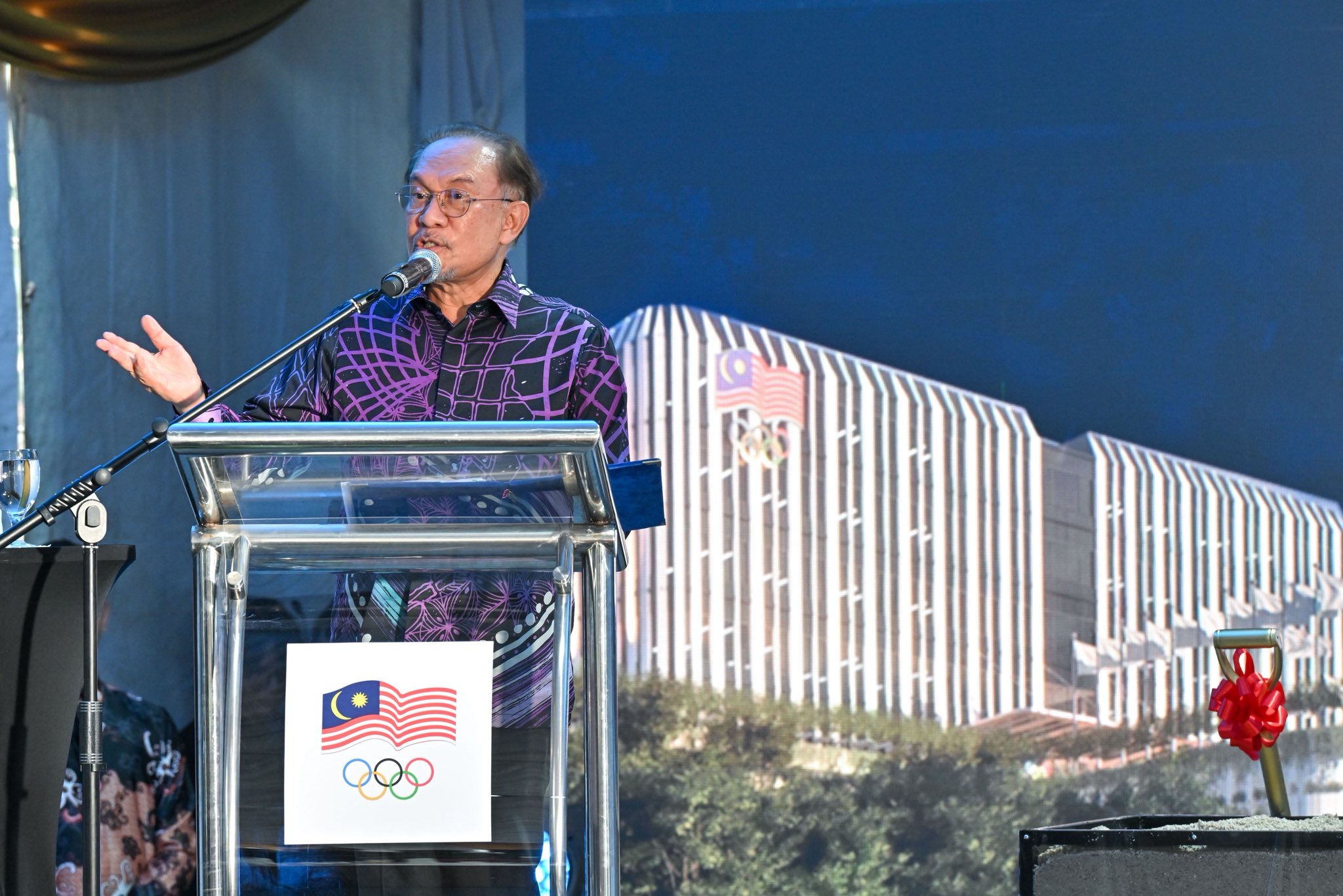 PM Anwar Mahu Olympic House Siap Lebih Awal