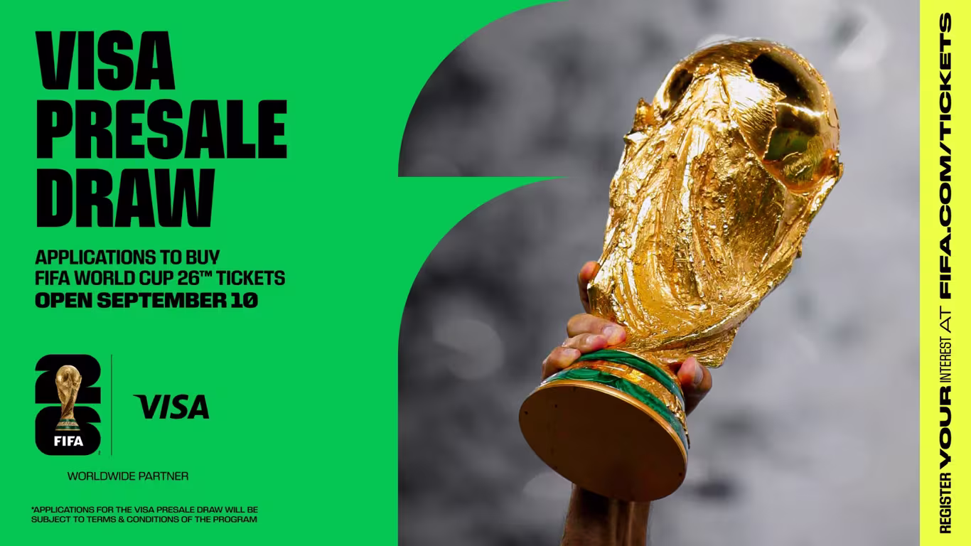 Pemegang Kad Visa Diberi Keutamaan Untuk Rebut Tiket Piala Dunia FIFA 2026