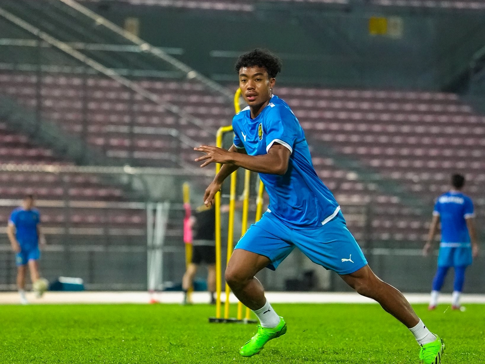 Richard Chin Berlatih Baik Bersama Skuad Kebangsaan
