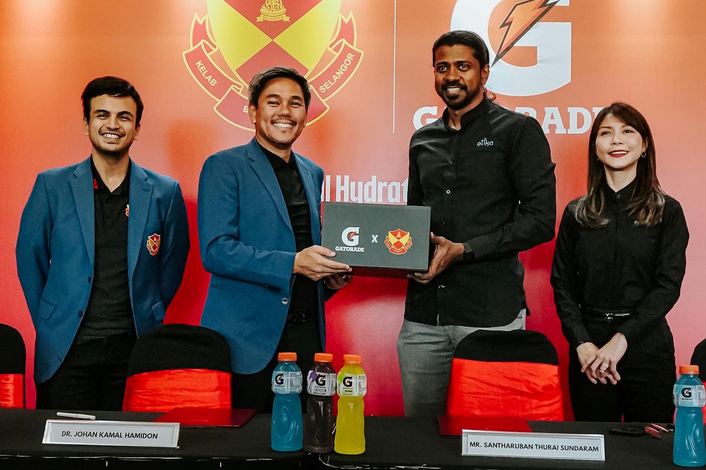 Gatorade Taja Selangor FC Selama Semusim