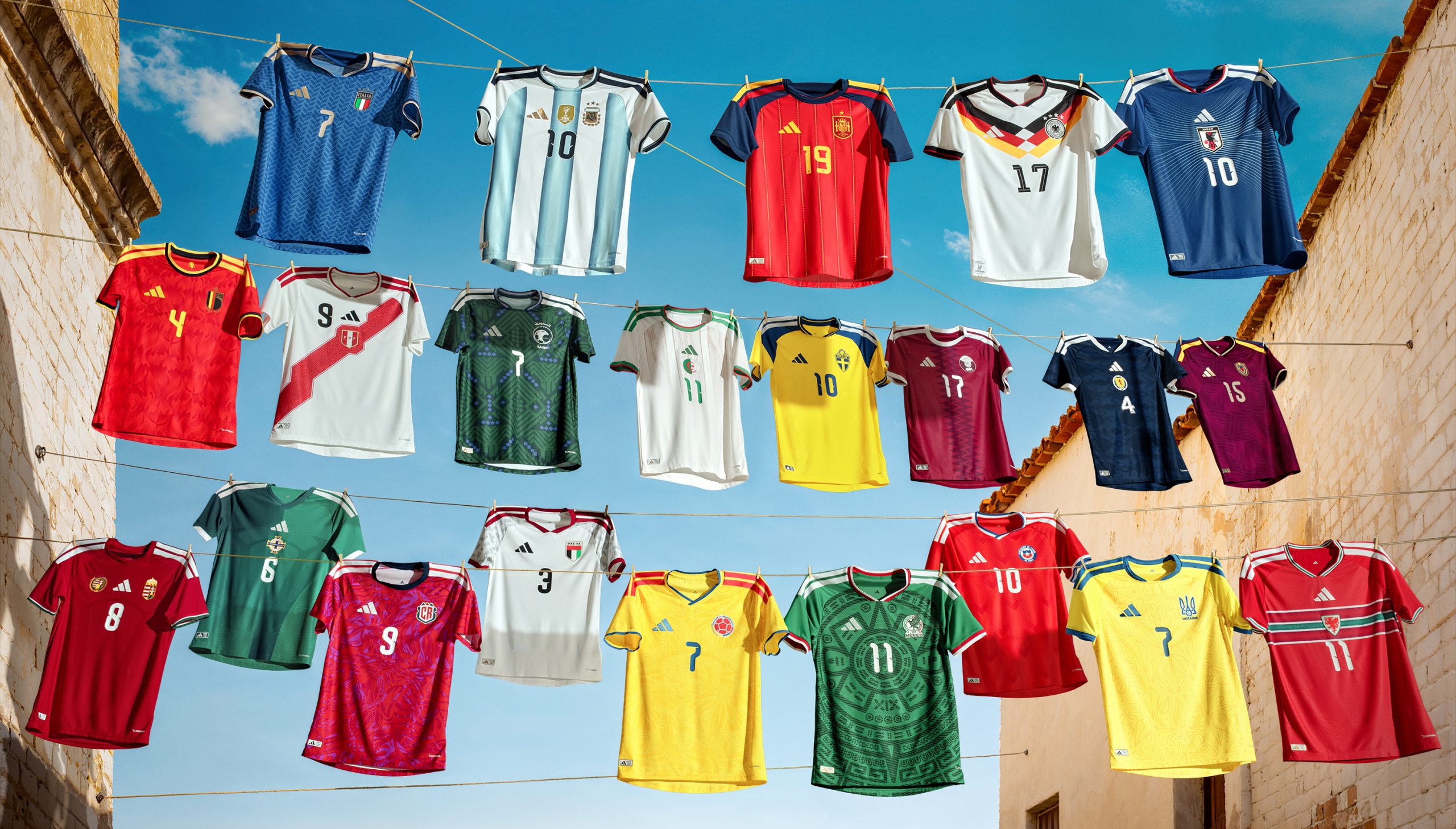 Adidas Dedah Jersi ‘Home’ 22 Negara Menjelang Piala Dunia FIFA 2026