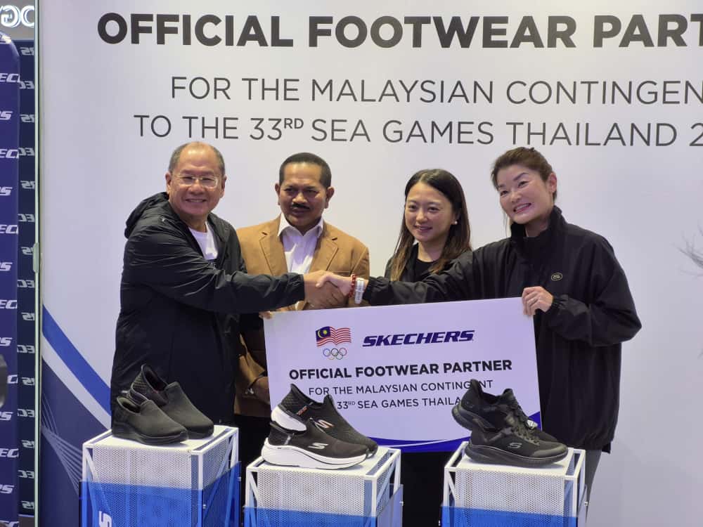 Skechers Taja 2,000 Pasang Kasut Untuk Kontinjen Malaysia Ke Sukan SEA 2025