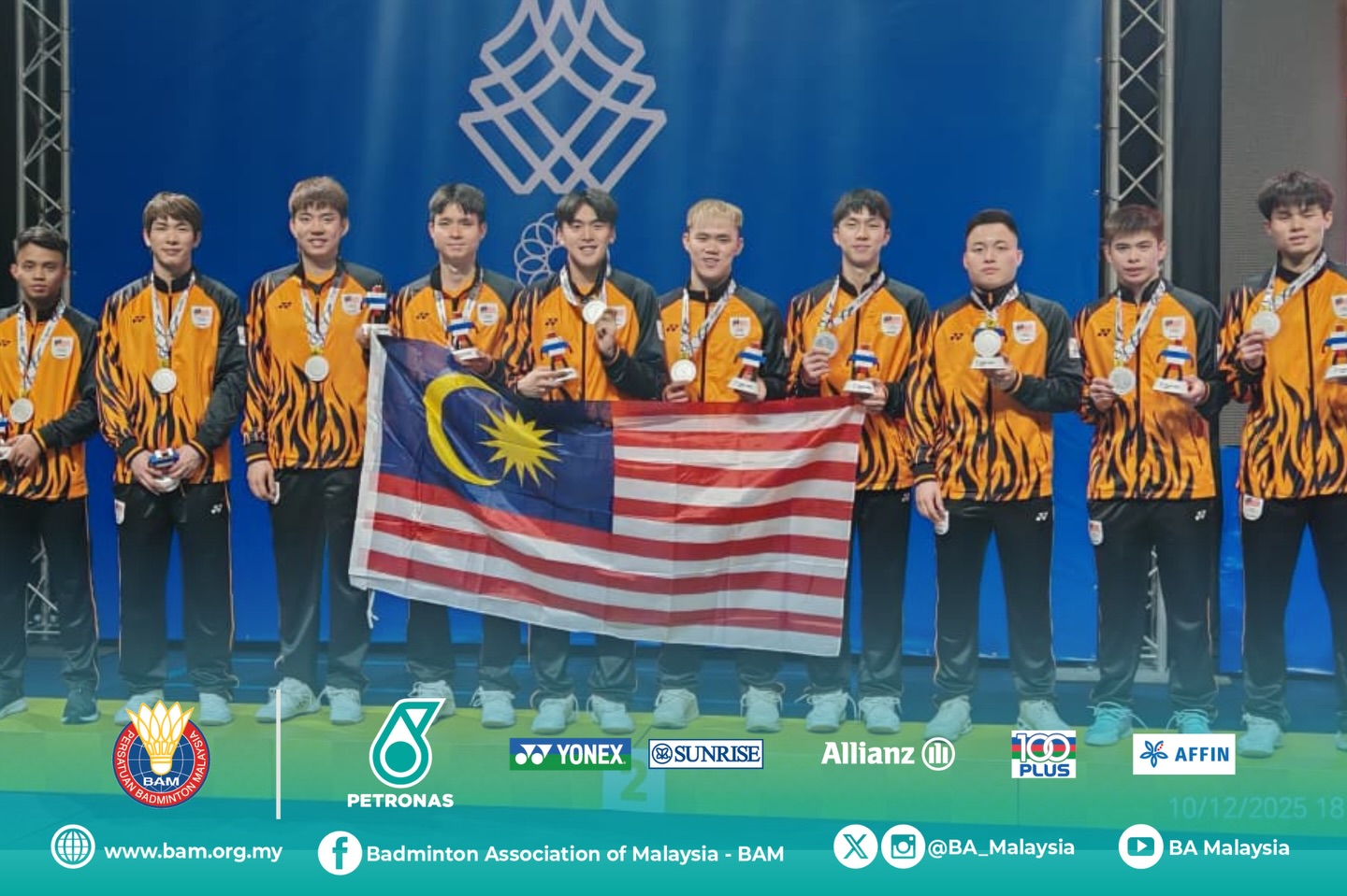 Sukan SEA: Skuad Badminton Lelaki Raih Perak, Kemarau Emas Berterusan