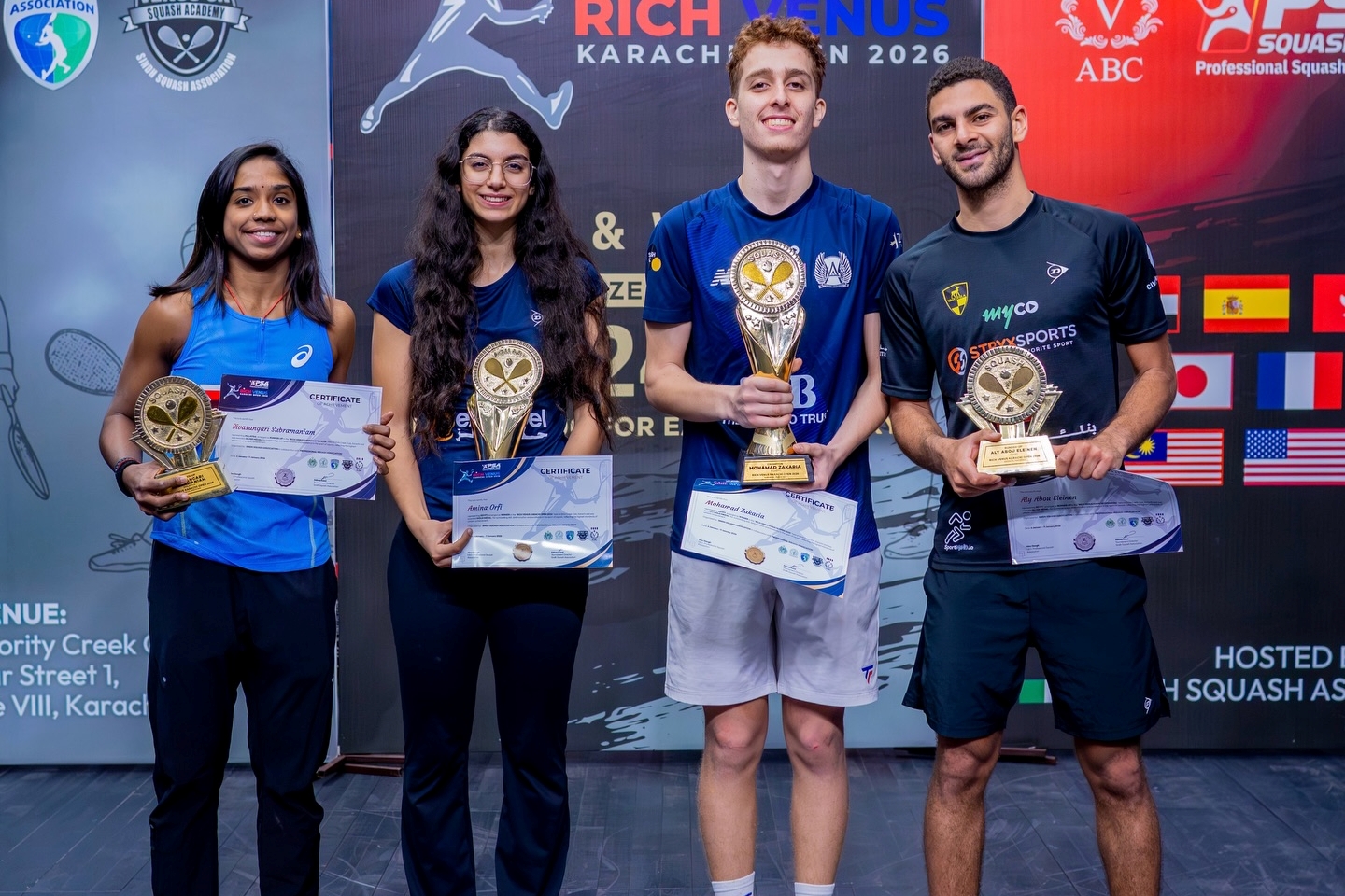 Sivasangari Muncul Naib Juara Terbuka Karachi 2026