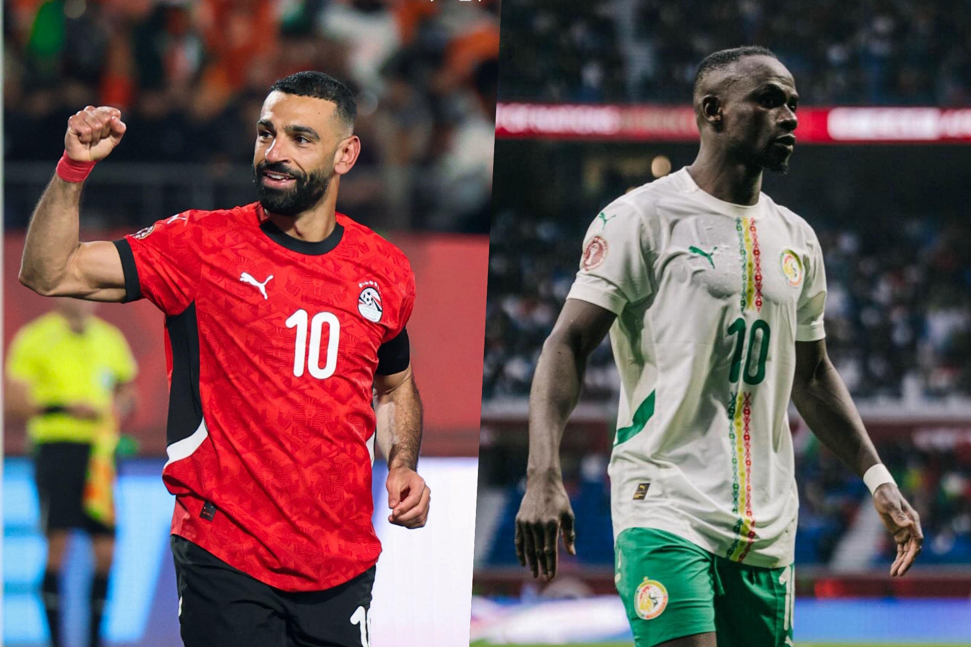 Salah, Mane Bertembung Di Separuh Akhir AFCON