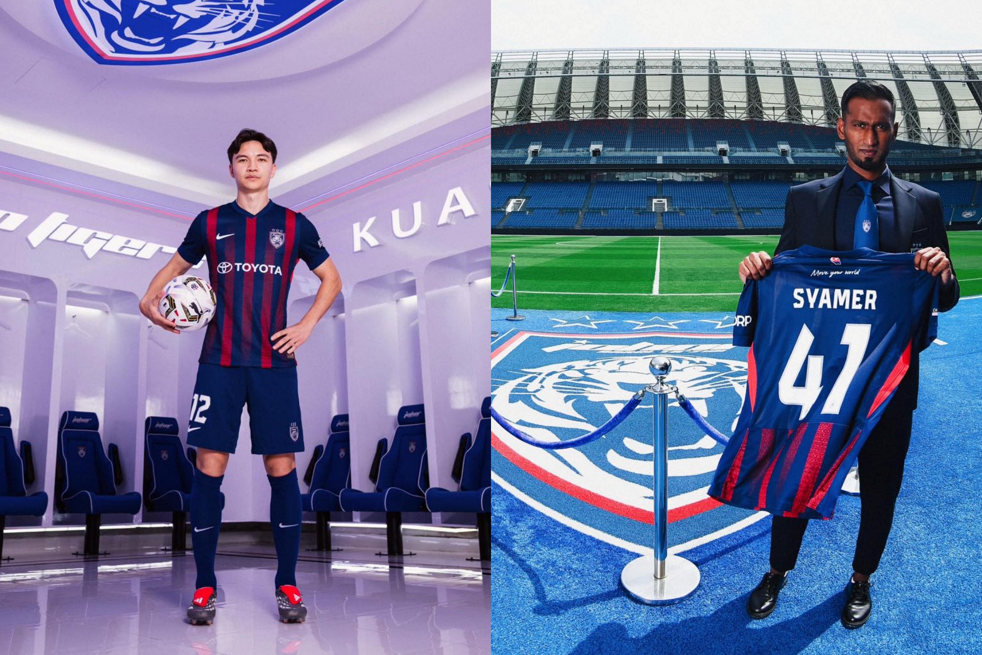 JDT Panggil Semula Stuart Wilkin, Syamer Kutty