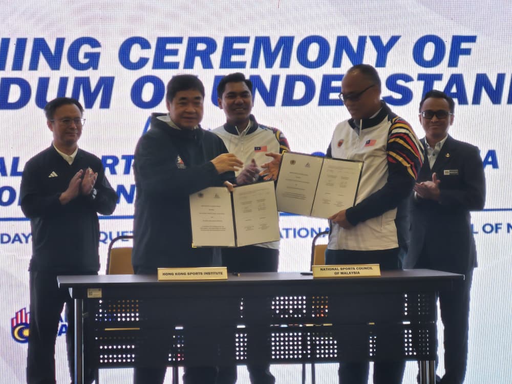 MSN, Institut Sukan Hong Kong Meterai MoU Selama 3 Tahun