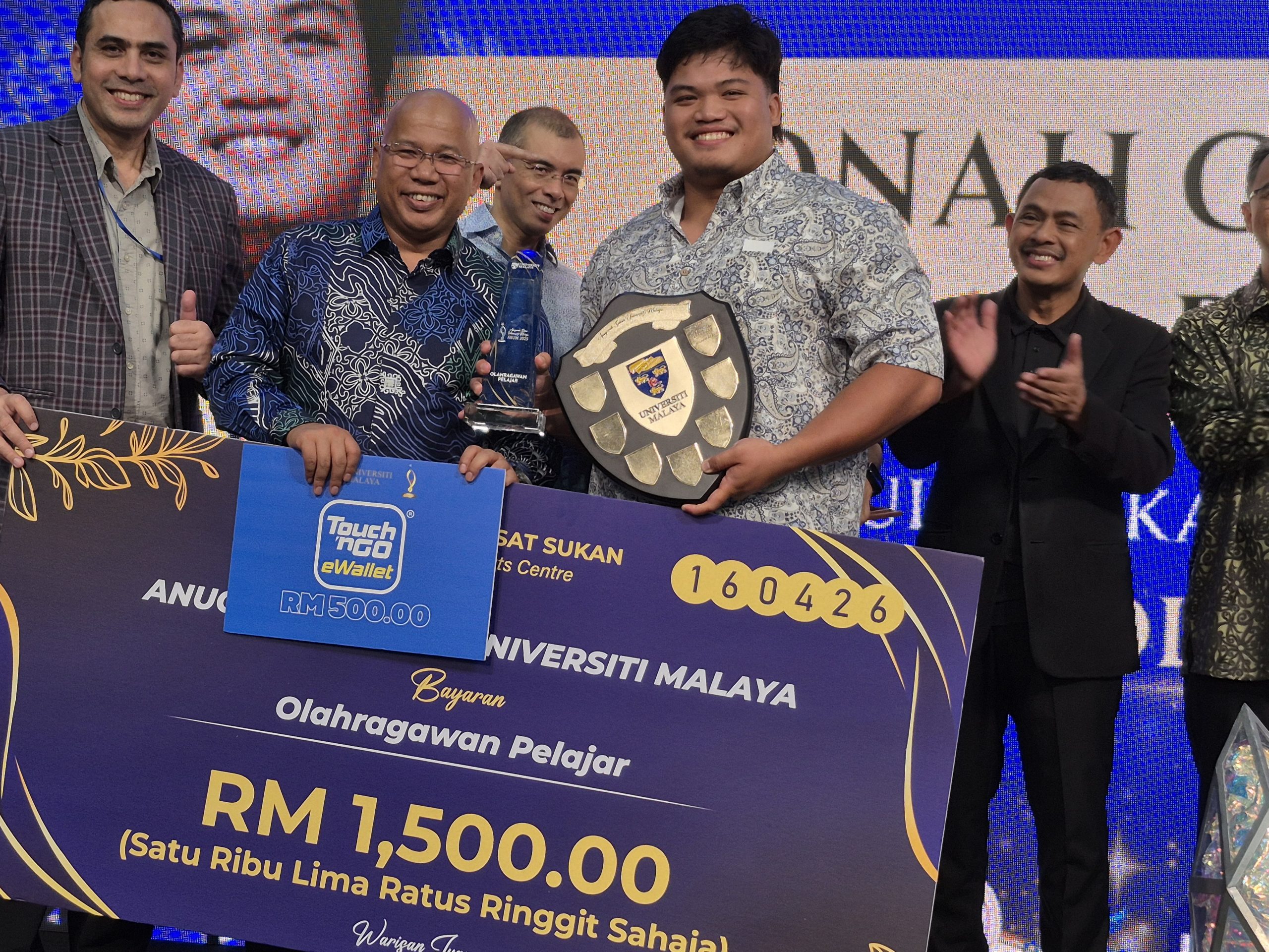 Jonah Chang, Grace Wong Dinobat Sebagai Olahragawan & Olahragawati UM 2025