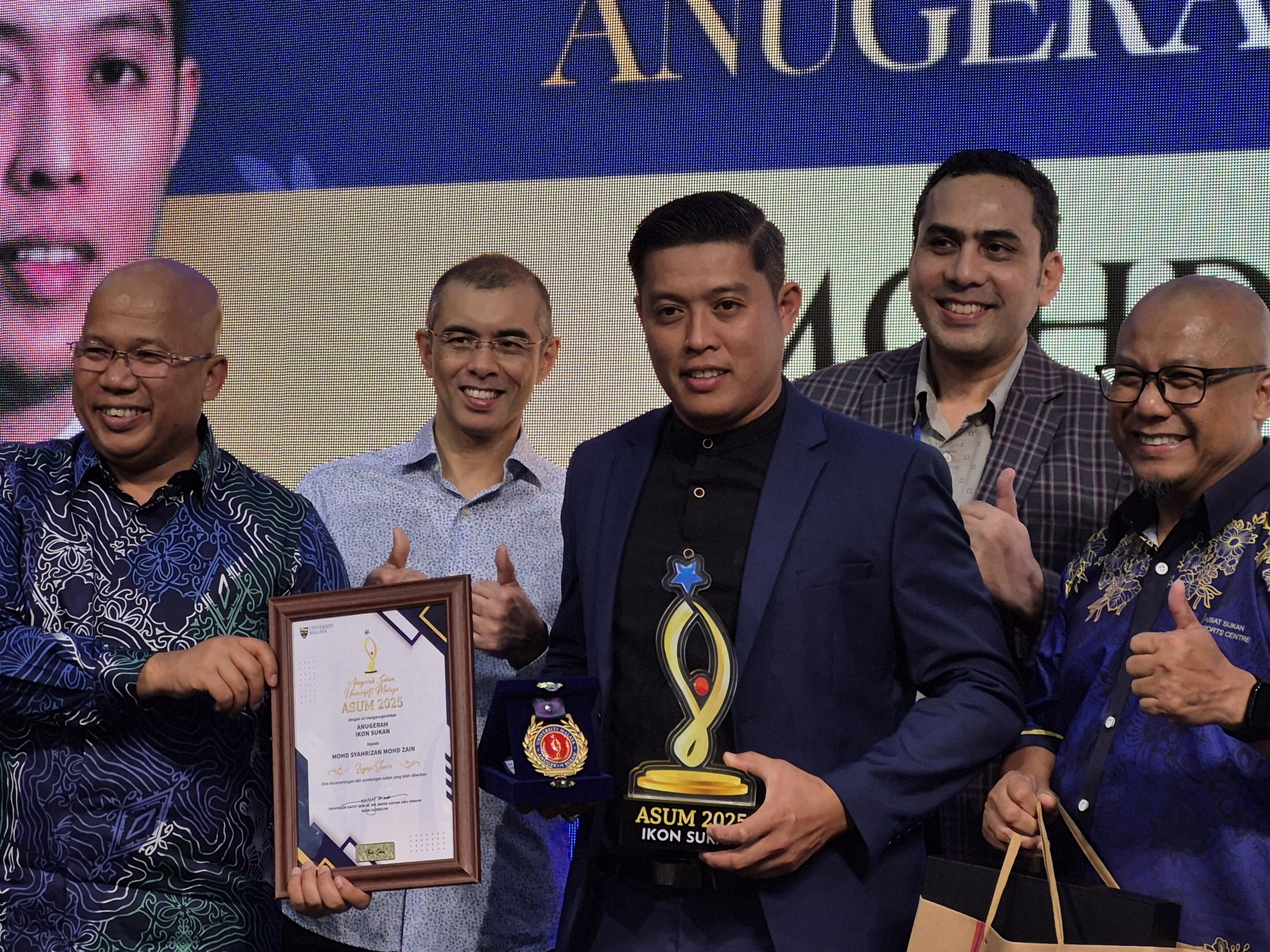 COO Terengganu FC Dipilih Sebagai Ikon Sukan UM 2025