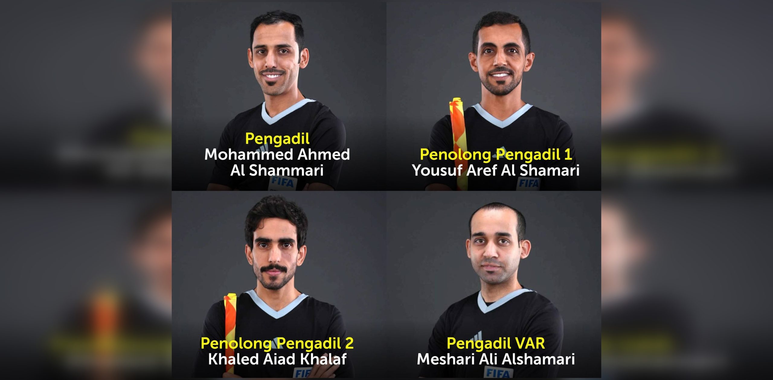 Pengadil Qatar Adili Perlawanan Akhir Piala Malaysia 2025-26