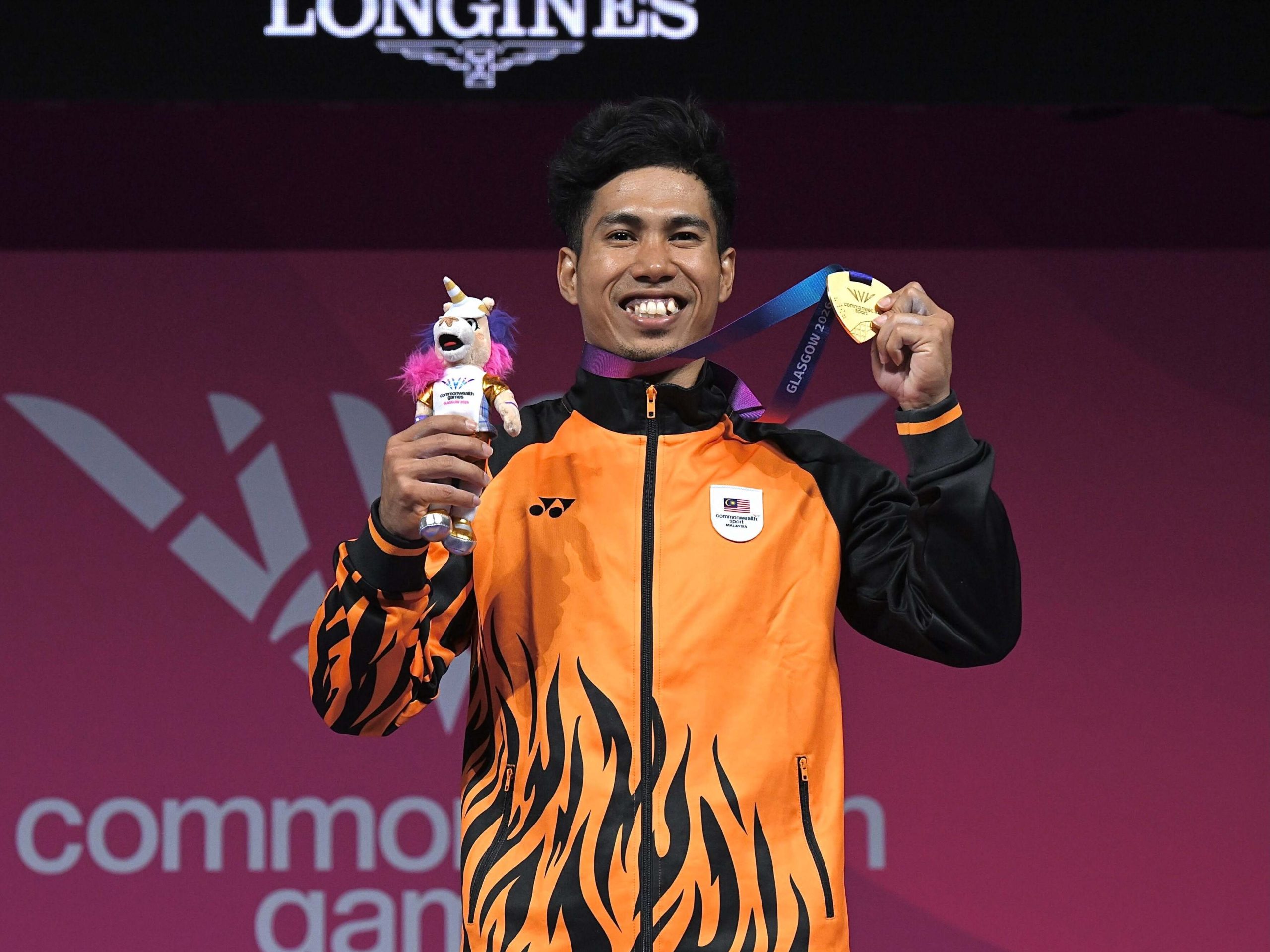 Aznil Bidin Hatrik Pingat Emas Sukan Komanwel