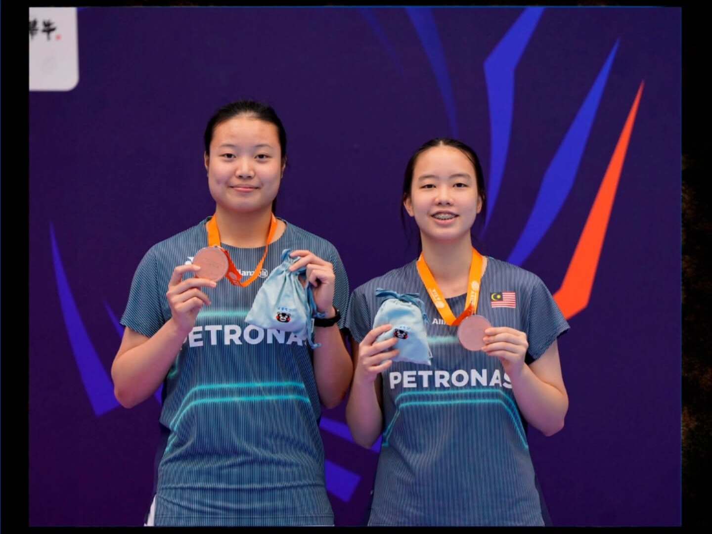 Genevie-Zi Yi Bawa Pulang Gangsa Dari Kejohanan Badminton Remaja Asia 2026