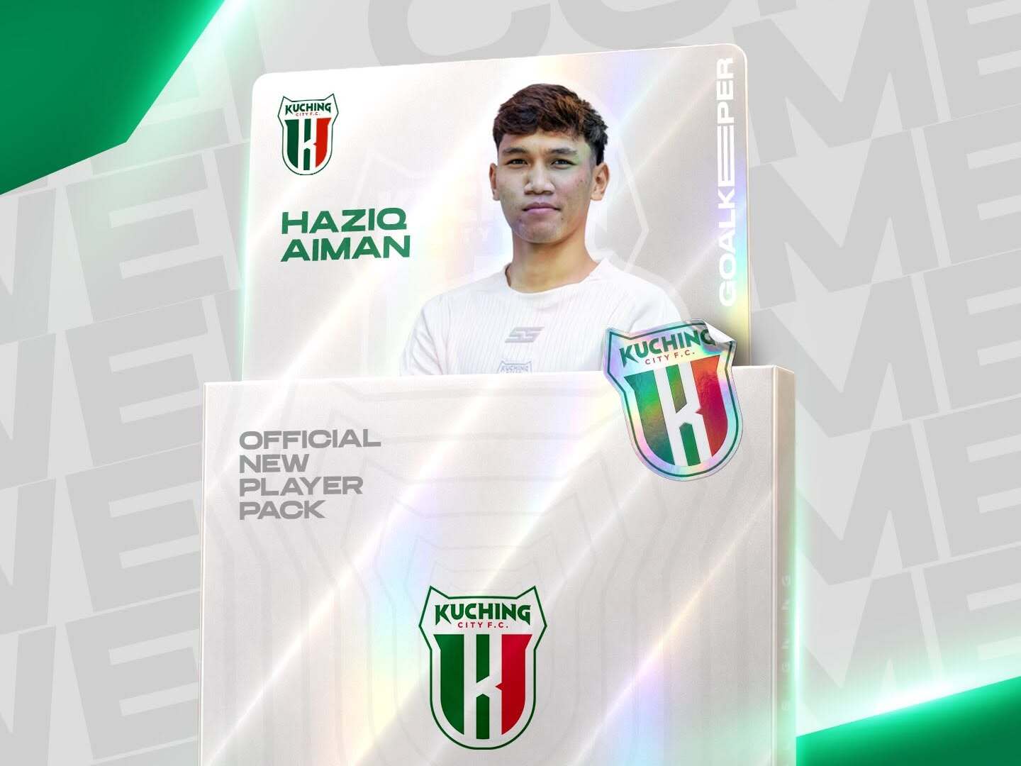 Kuching City Tambah Penjaga Gol – Haziq Aiman