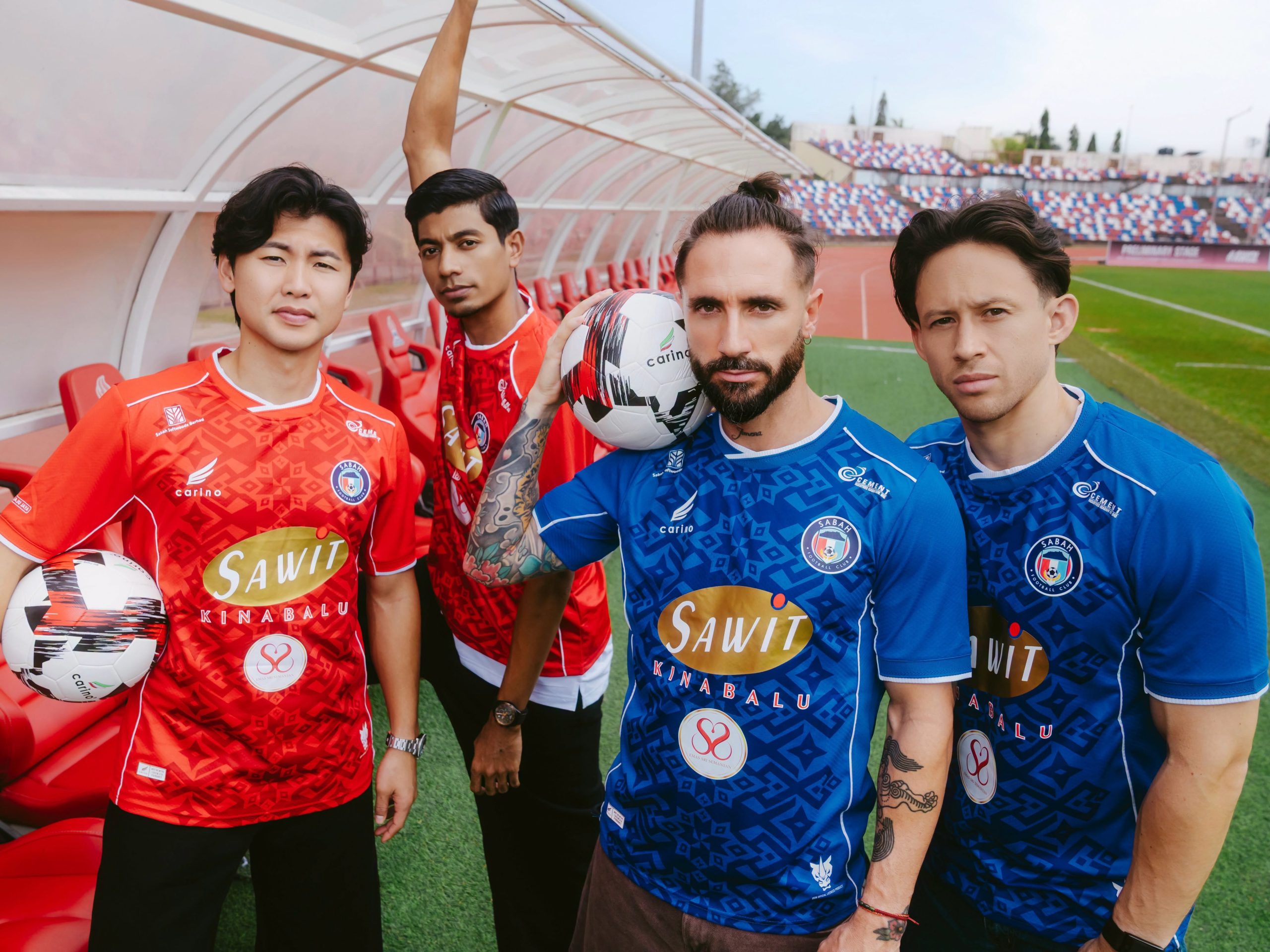 Jersi Sabah FC Keluaran Carino Berharga RM139 Sehelai