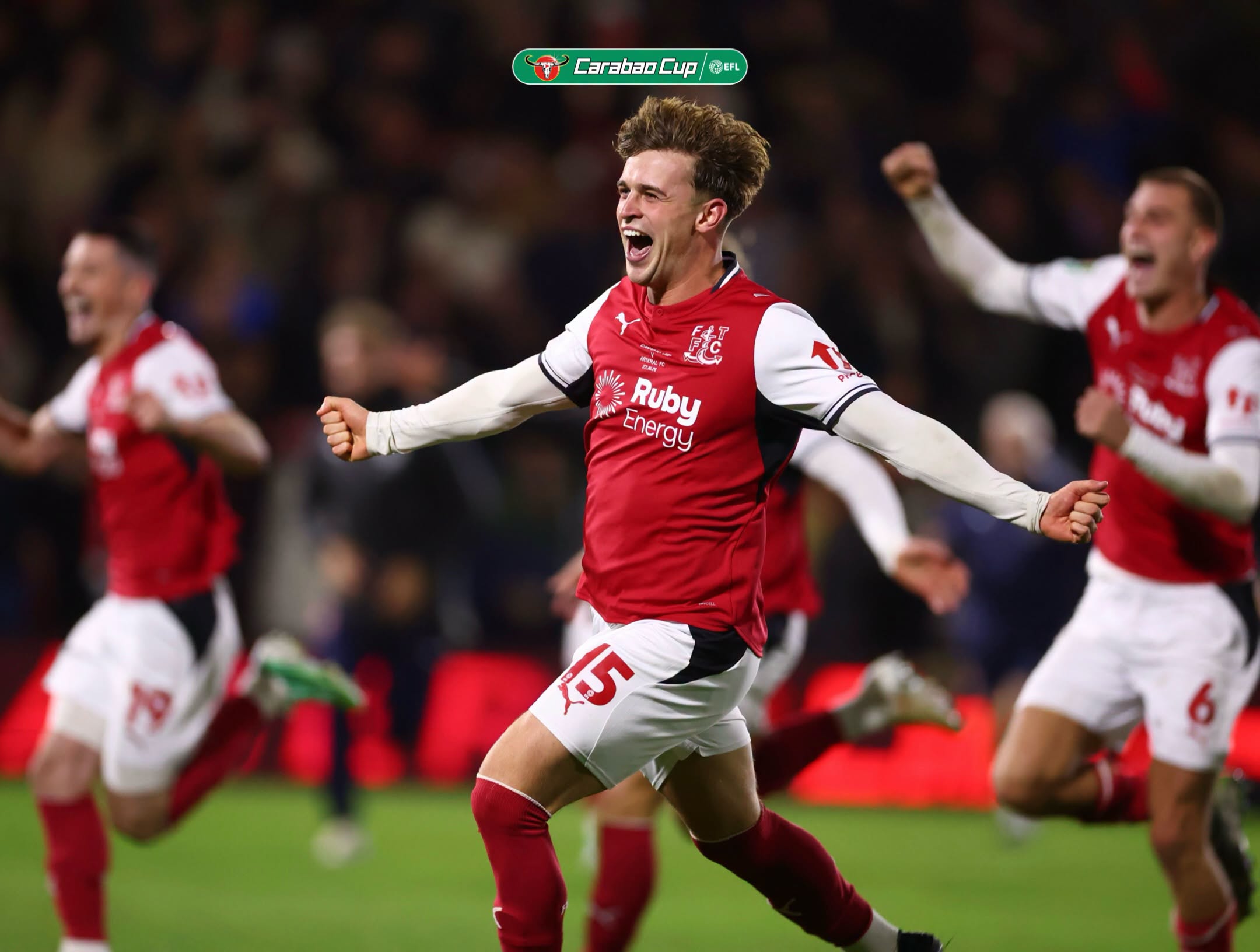 Piala Carabao: Kelab Divisyen 4 Kejutkan Arsenal