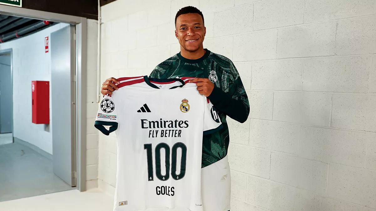 Mbappe Rekod 100 Gol Bersama Real Madrid