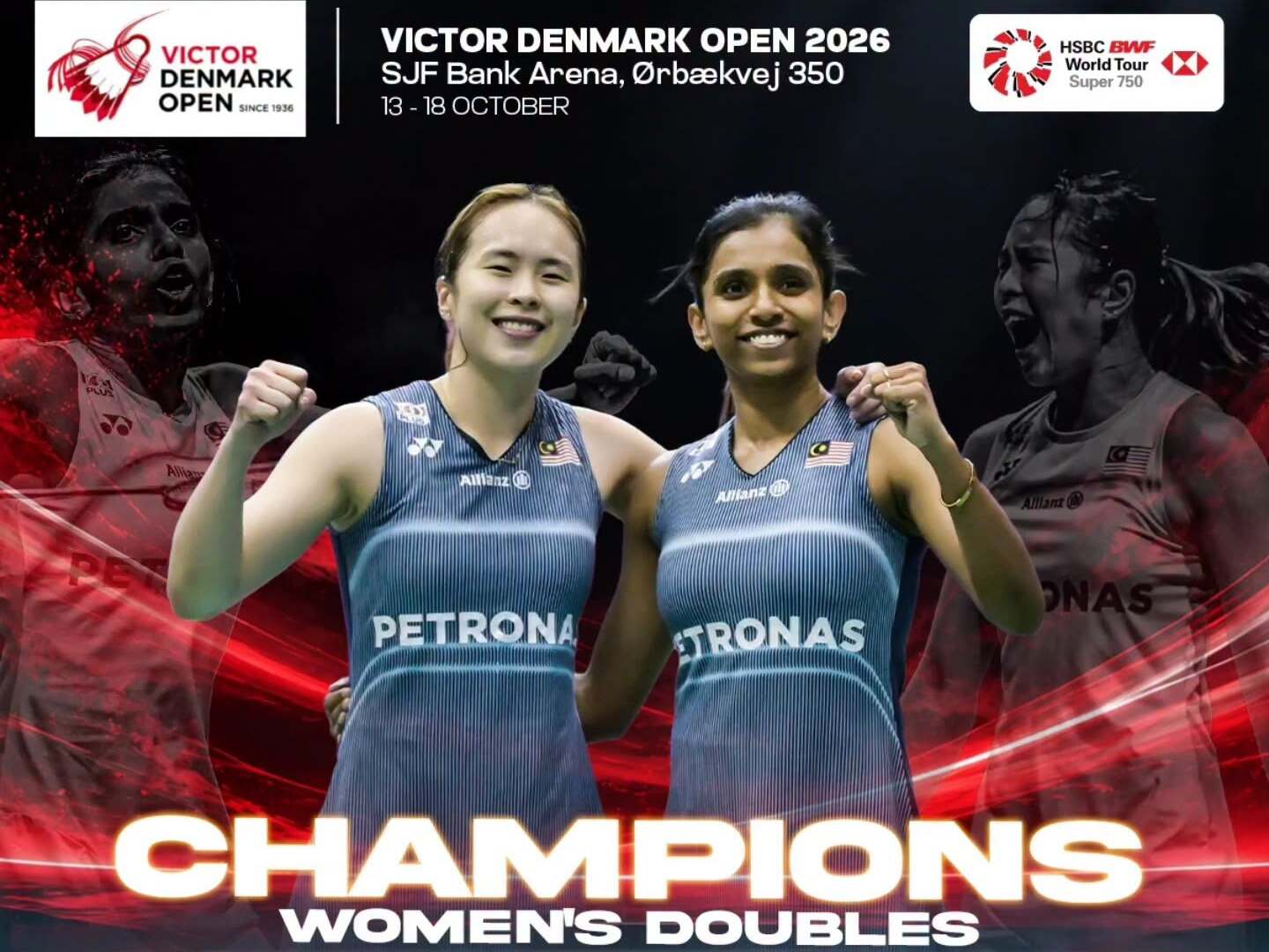 Pearly-Thinaah Juarai Terbuka Denmark 2026