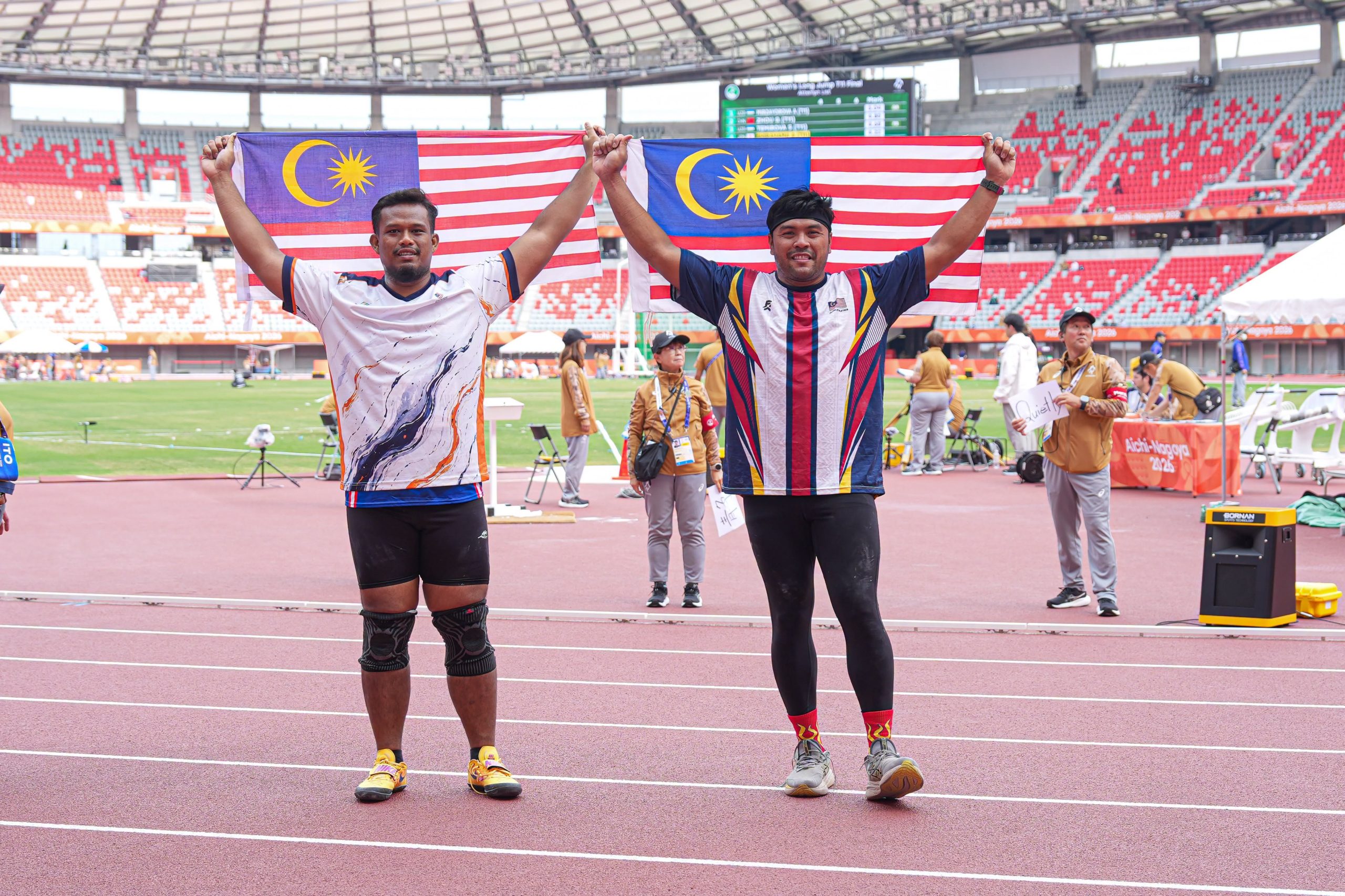 Sukan Para Asia: Ziyad, Aliff Bawa Pulang Perak & Gangsa Acara Lontar Peluru