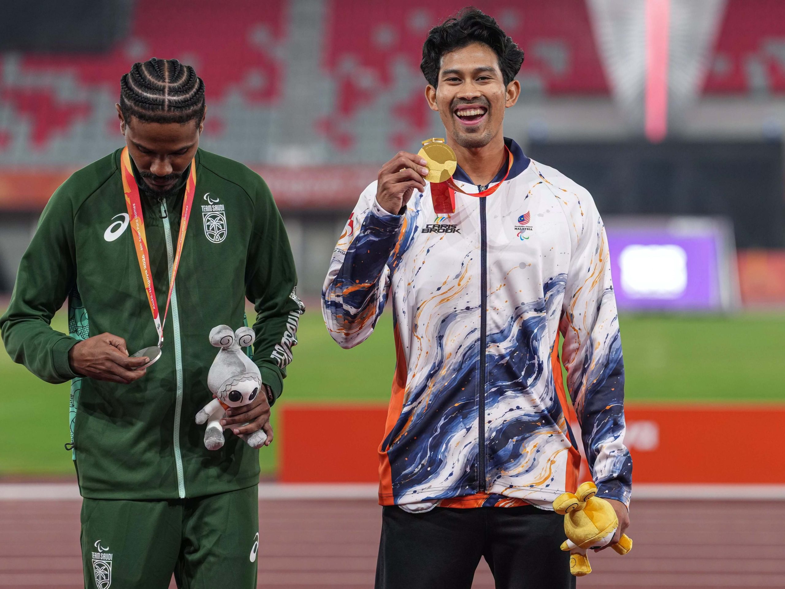 Sukan Para Asia: Lompatan 7.39m Latif Sumbang Emas Ketiga